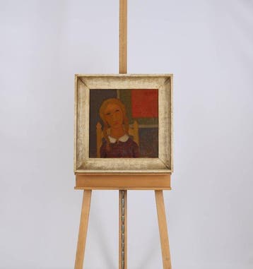 Jan Roede (1914-2007) - Meisje met vlechten