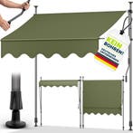 tillvex Klemluifel met handslinger, balkon, balkonluifel zon, Verzenden