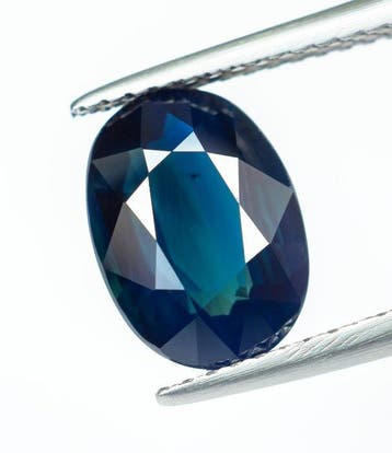Zonder minimumprijs Saffier - 2.93 ct - Bellerophon Gemlab -