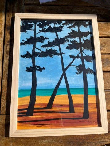 frederic Cadiou (1980) - Cap Coz gouache