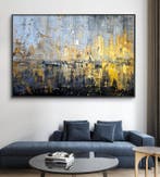 Micha Lenartowicz - Composition with Gold - XXL, Antiek en Kunst