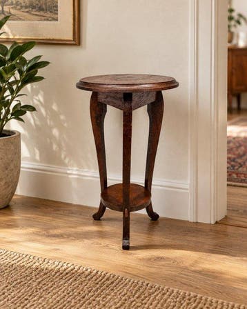 Amsterdamse School stijl bijzettafel / plantentafel - Table