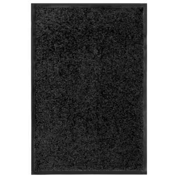 vidaXL Deurmat wasbaar 40x60 cm zwart, Verzenden, Nieuw