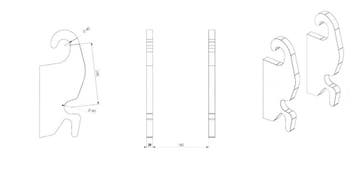Aanlashaak CW05 standaard - 20mm (Werktuigen), Ophalen of Verzenden