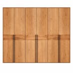 Forestales Boston Massief Eikenhout Kledingkast - 200cm 4-De, Nieuw
