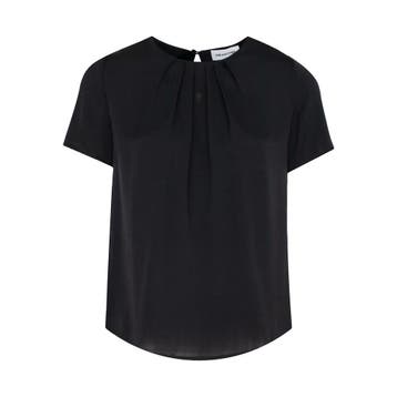 One and Other • zwarte zijden top • XS, Kleding | Dames, Verzenden, Maat 42/44 (L), Nieuw, Zwart