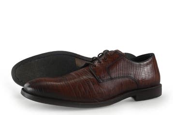 Sub55 Veterschoenen in maat 44 Cognac, Kleding | Heren, Schoenen, Sub55, Overige kleuren, Verzenden, Zo goed als nieuw
