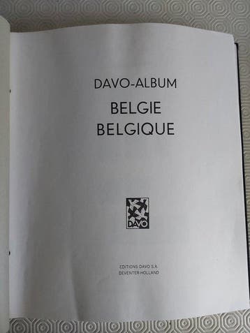 België 1849/1978 - Goed gevulde Davo album 1949- 1978, Gestempeld