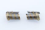 Cartier - Manchetknopen - Or et Acier cufflinks - 18 karaat