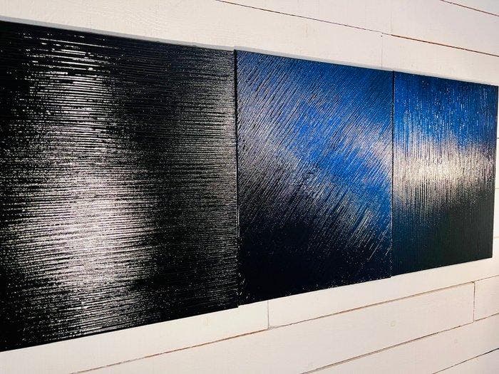 Ronan Martin - Lors dune nuit dété - Pierre Soulages - XXL, Antiek en Kunst, Kunst | Schilderijen | Modern