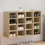 vidaXL Schoenenkast met plank Sonoma Eik 103 x 30 x 67 cm, Verzenden, Nieuw