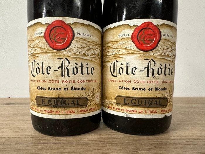 1984 E. Guigal, Côte-Rôtie - Côte Rotie - 2 Flessen (0.75, Collections, Vins