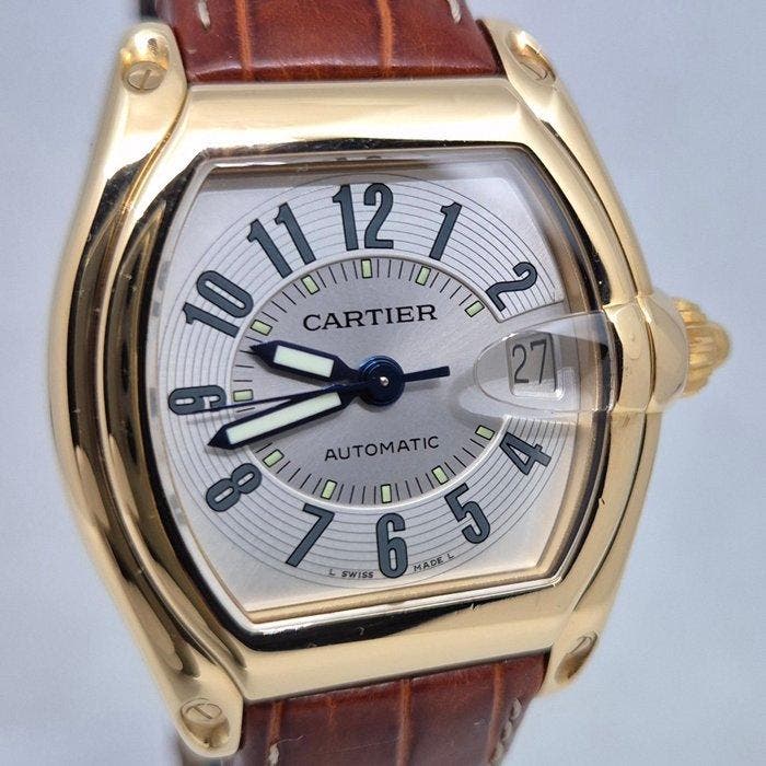 Cartier - Roadster - 2524 - Heren - 2000-2010, Handtassen en Accessoires, Horloges | Heren