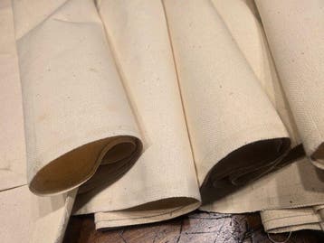 Textiel - 650 cm - 110 cm - Vintage stof