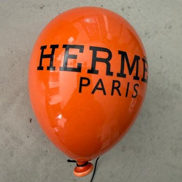 MVR (XX) - Hermes Ceramic Balloon (orange), Antiek en Kunst