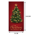 50 Kerst Merry Christmas Sluitstickers Sluitzegel Cadeau Pos, Verzenden, Nieuw