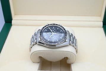 Omega Speedmaster Ref. 3570.50.00 Year 2007 (Box & Papers), Handtassen en Accessoires, Overige merken, Staal, Polshorloge, Ophalen of Verzenden