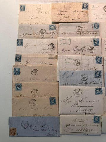 France - Bon Lot de 29 Lettres Classiques de France
