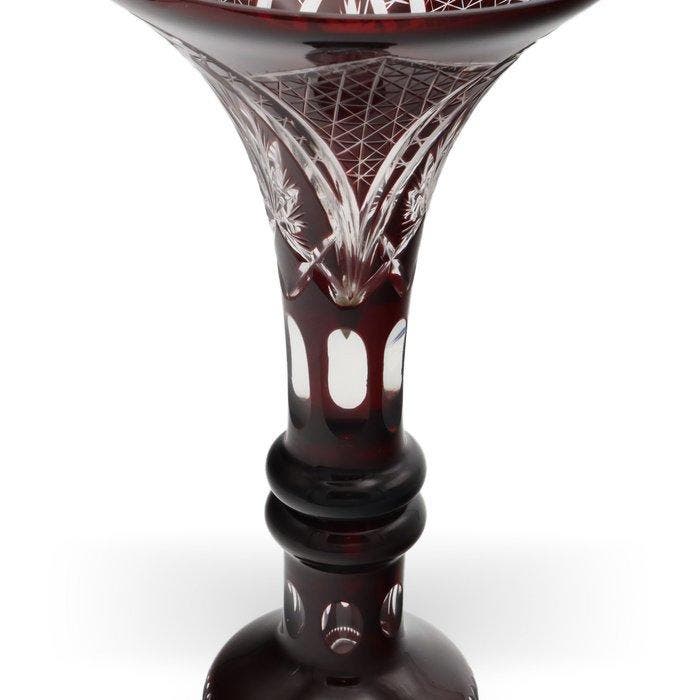 bohemia - Vaas - Glas, Antiquités & Art, Curiosités & Brocante