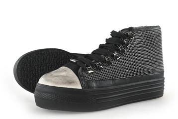 La Strada Sneakers in maat 39 Zwart, Verzenden, Zwart, La Strada, Sneakers