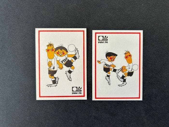 1974 Panini World Cup Munchen 74 Badge - 4 Sticker - Near, Verzamelen, Stickers