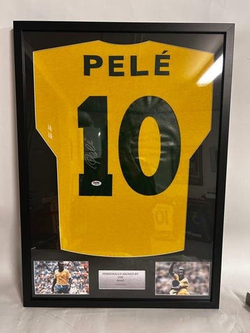 Brazil - Coupe du Monde de Football - Pelé - Maillot de foot