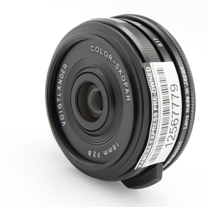 Voigtlander Color-Skopar 18mm f/2.8 Aspherical Fujifilm X |, Audio, Tv en Foto, Foto | Lenzen en Objectieven, Zo goed als nieuw