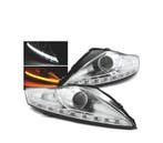 Phares Pour Ford Mondeo Mk4 07-10 Daylight + Clignotant Led, Verzenden