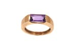 Ring - 9 kt. Roségoud - 1.50ct. tw. Amethist, Nieuw