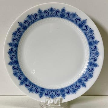 Hutschenreuther - Bord (6) - Kobalt Blauw  21,2 cm -, Antiquités & Art