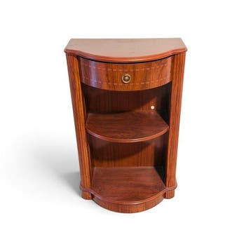Bijzettafel - Cajón Central - Hout, Messing - Louis, Antiek en Kunst