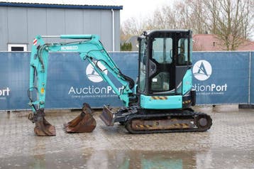 Veiling: Rupsgraafmachine Kobelco SK28SR Diesel, Ophalen