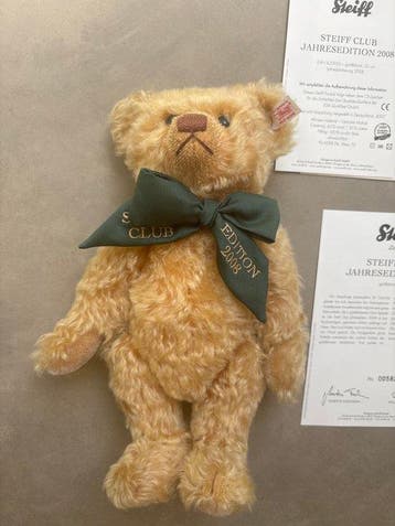 Steiff - Teddybeer STEIFF CLUB JAHRESEDITION 2008 -, Antiek en Kunst