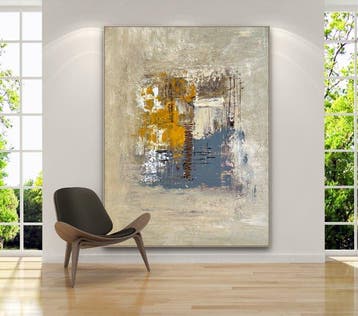 Ester Reut - Ocre XXL, Antiek en Kunst