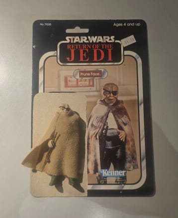 Kenner - Action figure Star Wars Prune Face 1984 Original 77, Nieuw