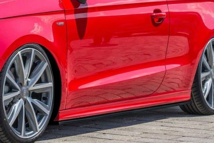 Side skirts Diffuser voor Audi A1 8X S line / A1 8X Facelift, Auto diversen, Tuning en Styling, Ophalen of Verzenden