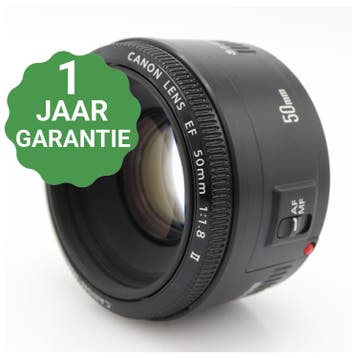 10% korting | Canon EF 50mm f/1.8 II | Tweedehands, Verzenden, Zo goed als nieuw