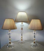 Artelight - Tafellamp - Kristal, glas, messing, verguld