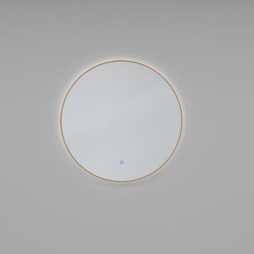 LED Spiegel 100cm | Dimbaar 110–240V | Messing, Touch, Huis en Inrichting, Woonaccessoires | Spiegels, Verzenden, Nieuw