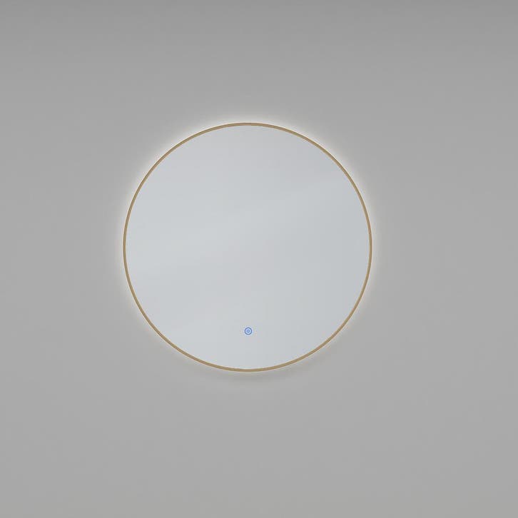 LED Spiegel 100cm | Dimbaar 110–240V | Messing, Touch, Maison & Meubles, Accessoires pour la Maison | Miroirs, Envoi