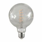 LED FILAMENT E27 GLOBE M DIMBAAR CLEAR 4W, Maison & Meubles, Lampes | Lampes en vrac, Verzenden