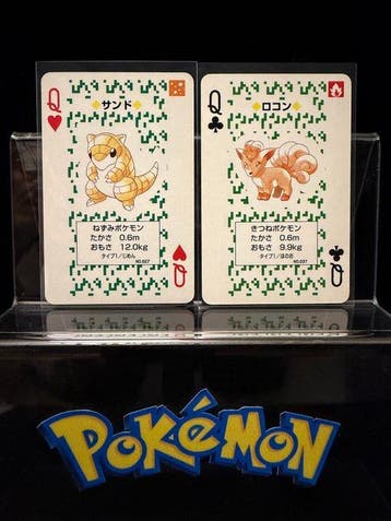 Pokémon - 4 Card - Vintage 1996 Pokémon 4 Poker Playing Card