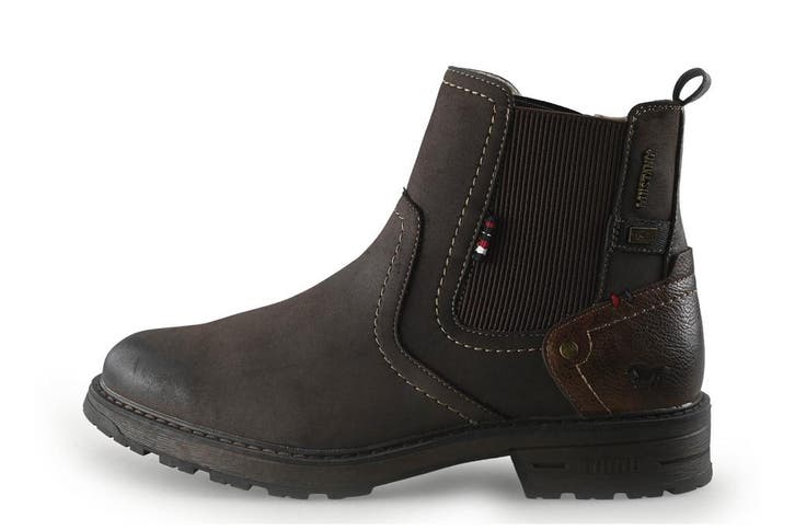 Mustang Enkellaarzen in maat 42 Bruin, Kleding | Heren, Schoenen, Bruin, Zo goed als nieuw, Overige typen, Verzenden