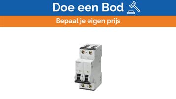 Bieden: Siemens 5SY6225-7 automatic electric switch 2P 25A, Ophalen of Verzenden, Nieuw