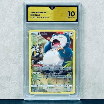 Pokémon Graded card - SNORLAX TG10 - Pokémon - GG 10, Nieuw