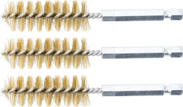 Bgs Technic Messingborstel 17 mm 6,3 mm (1/4) 3-dlg, Auto-onderdelen, Verzenden, Nieuw