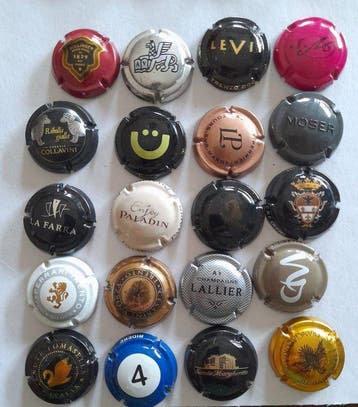 Capsules à champagne (242) - Acier