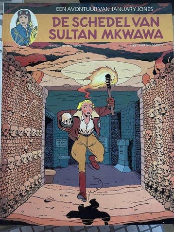 January Jones de schedel van Sultan Mkwawa (eric heuvel), Boeken, Verzenden, Gelezen, Eric Heuvel