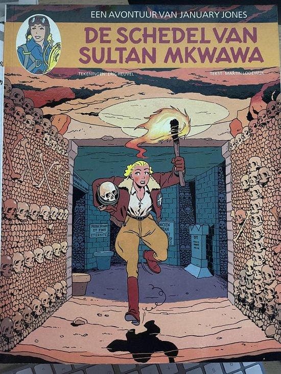 January Jones de schedel van Sultan Mkwawa (eric heuvel), Boeken, Overige Boeken, Gelezen, Verzenden
