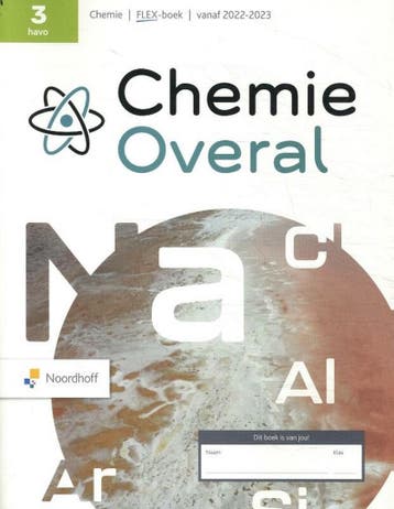 3 havo / Chemie Overal / Flex boek 9789001278274, Verzenden, Gelezen